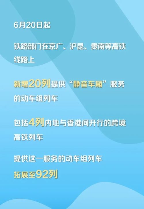 中國鐵路服務升級 靜音車廂擴至92列，外賣配送同步上線